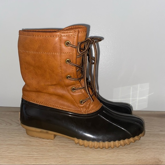 The Original Duck Boot Arianna Flannel Lined Boots - Picture 4 of 11